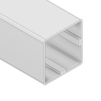 MODULAR SOLUTIONS EXTRUDED PROFILE<br>50MM X 50MM PROFILE SLEAVE FOR 45MM X 45MM PROFILE, CUT TO THE LENGTH OF 1000 MM